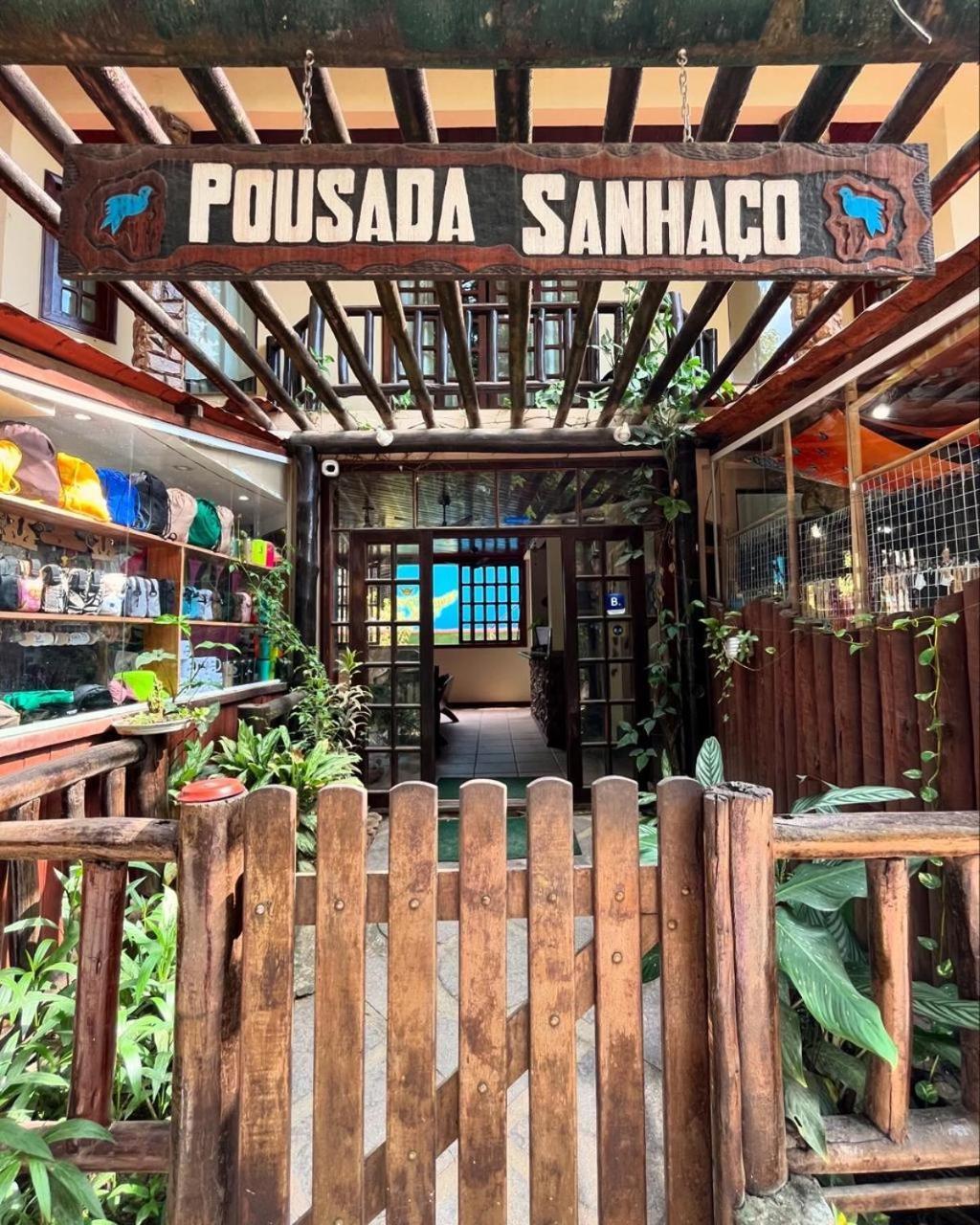 Pousada Sanhaco Abraão Buitenkant foto